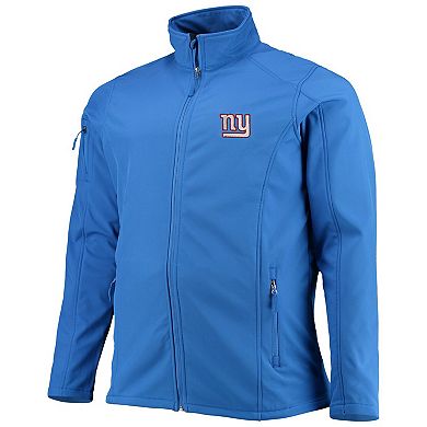 Men's Dunbrooke Royal New York Giants Big & Tall Sonoma Softshell Full-Zip Jacket