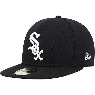 Men's New Era Black Chicago White Sox 9/11 Memorial Side Patch 59FIFTY Fitted Hat