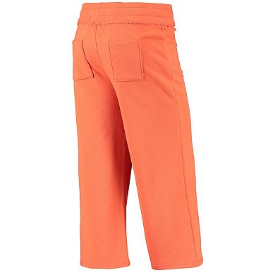 Women's Junk Food Orange Cleveland Browns Cropped Pants