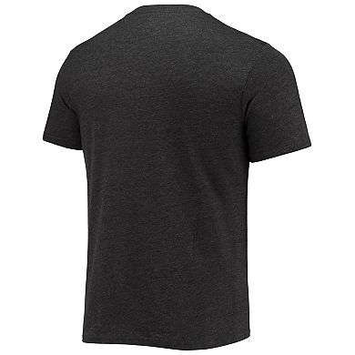 Men's Concepts Sport Heathered Charcoal/Black Vanderbilt Commodores Meter T-Shirt & Pants Sleep Set