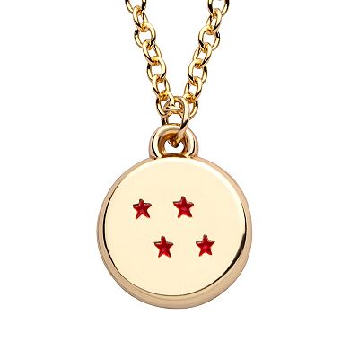 Dragon Ball Z 4 Star Pendant Necklace