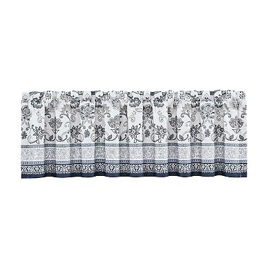 Royal Court Chelsea Grey Window Straight Valance