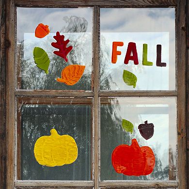 Northlight Autumn Gel Window Clings