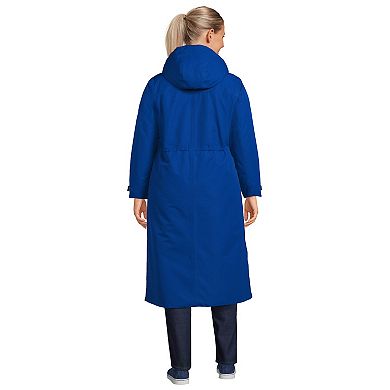 Plus Size Lands' End Expedition Down Waterproof Long Winter Coat
