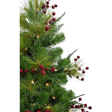 Fraser Farm Hill 4-ft. Newberry Pine Artificial Christmas Tree