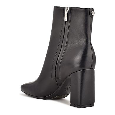 Nine West Vivy 9X9 Women's Leather Ankle Boots