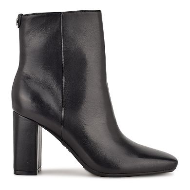 Nine West Vivy 9X9 Women's Leather Ankle Boots