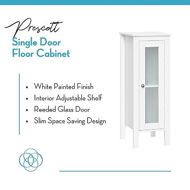 RiverRidge Home Prescott Slim 1-Door Floor Cabinet