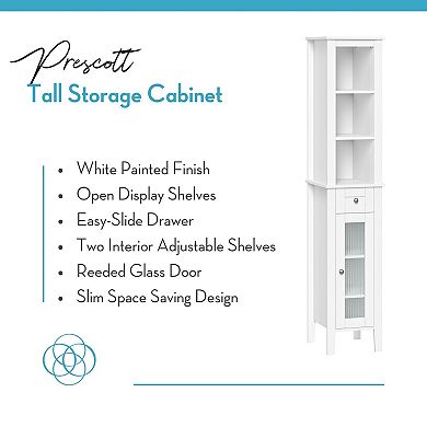 RiverRidge Home Prescott Slim Tall Floor Cabinet