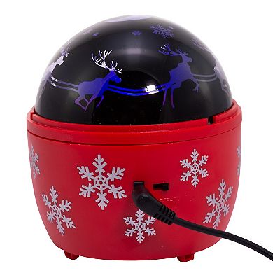 USB Night Light Projector Christmas Table Decor