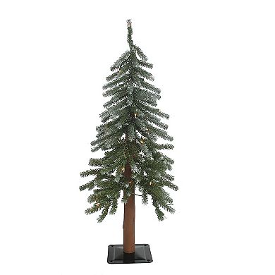 3-ft. Pre-Lit Alpine Artificial Christmas Tree