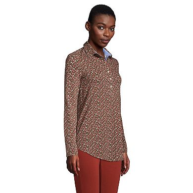 Petite Lands' End Long Sleeve Popover Tunic