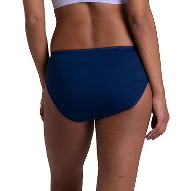 Women's Fruit of the Loom® Signature 100% Cotton 7-pack Bikini Panty Set 7DKBKAP