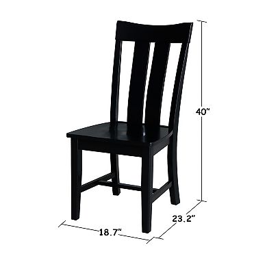 International Concepts Ava Dining Chair 2-piece Set