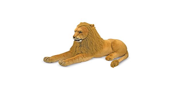 melissa and doug plush lion