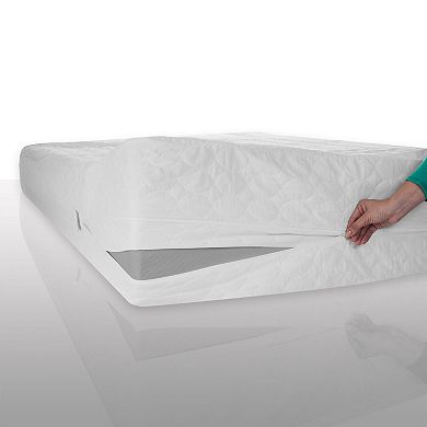 Hastings Home Zippered Hypoallergenic Waterproof Twin XL Mattress Protector