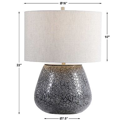 Uttermost Embossed Table Lamp