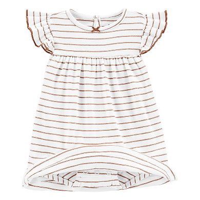 Baby Girl Carter's 2-Piece Bodysuit Dress & Cardigan Set