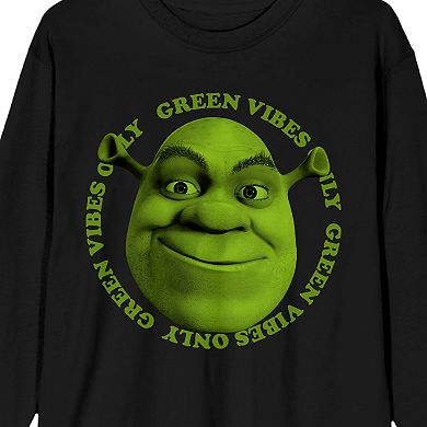 Men's Green Vibes Only Shrek Tee