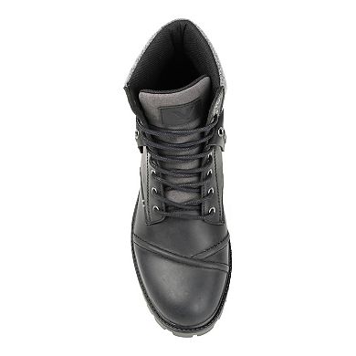 Territory Grind Men's Leather Combat Boots