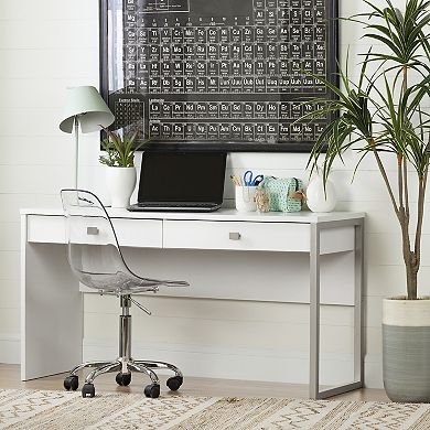South Shore Interface Desk with 2 Drawers