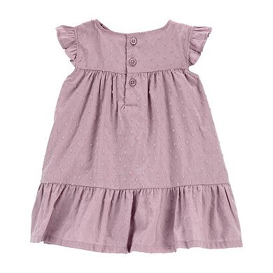 Baby Girl Carter's Tiered Flutter Dress