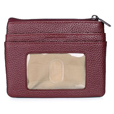 Julia Buxton Hudson Pik-Me-Up Large Leather Card Case