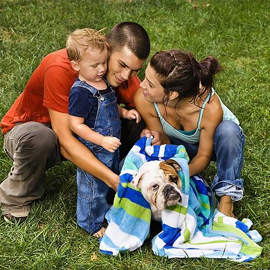 Pet Adobe Collapsible Dog Pool & Bath with Drain