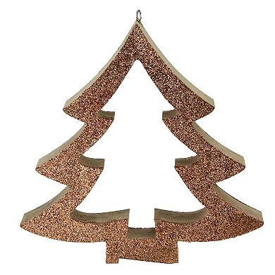 Northlight Glitter Cutout Christmas Tree Ornament