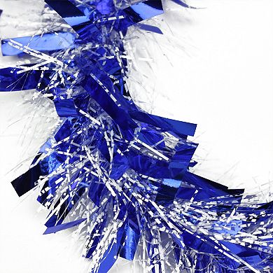 Northlight 50-Foot Blue and White Wide-Cut Unlit Hanukkah Garland
