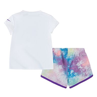 Baby Girl Nike Tee & Sprinter Shorts Set