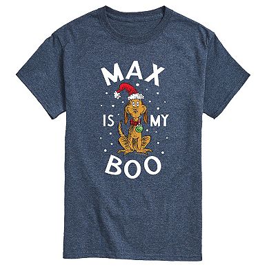 Men's Dr. Seuss The Grinch "Max Is My Boo" Tee