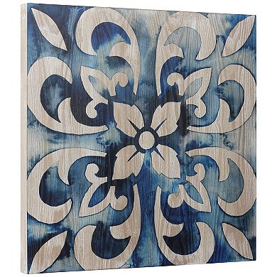 Cobalt Tile II Fine Wall Art