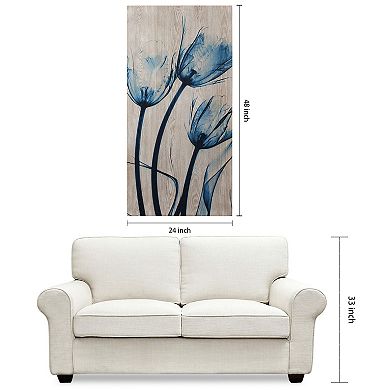 Tulips is Blue Fine Radiographic Photography Wall Art