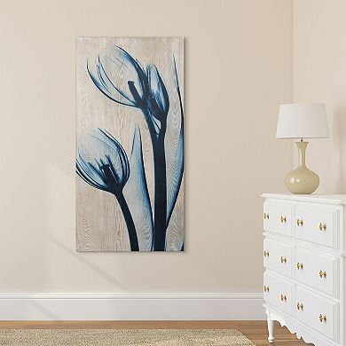 Blue Tulips Fine Radiographic Photography Hi Definition Wall Art