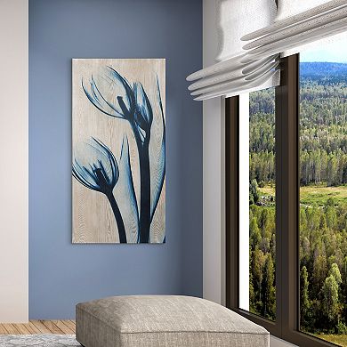 Blue Tulips Fine Radiographic Photography Hi Definition Wall Art