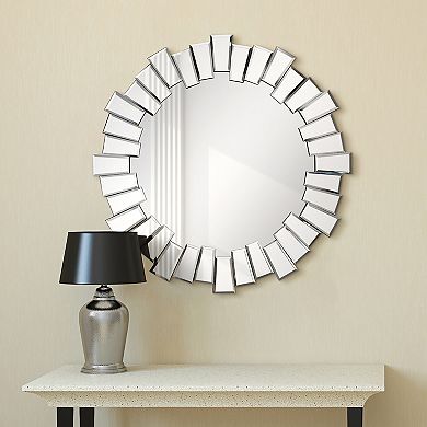 Traverse Modern Round Mirror