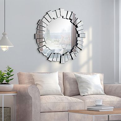 Traverse Modern Round Mirror