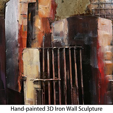 The Empire State Building Mixed Media Iron Dimensional Wall Art