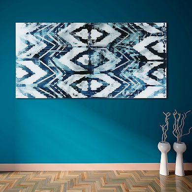 Empire Art Direct Geometric Patterns Glass Wall Art