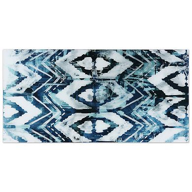 Empire Art Direct Geometric Patterns Glass Wall Art