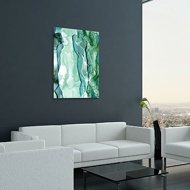 Empire Art Direct Water Women I Glass Wall Art