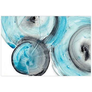 Empire Art Direct Ripple Effect IV Glass Wall Art