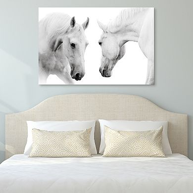 Empire Art Direct Reflection Horse Glass Wall Art