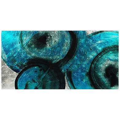 Empire Art Direct Ripple Effect IV Glass Wall Art