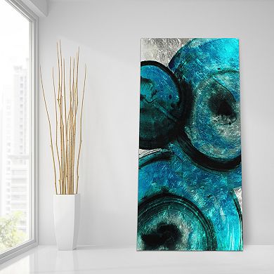 Empire Art Direct Ripple Effect IV Glass Wall Art