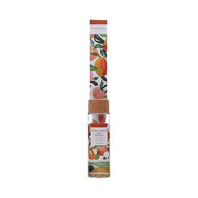 Sonoma Goods For Life White Peach & Mango Reed Diffuser 9-piece Set