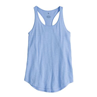 Juniors' SO® Core Racerback Tank Top