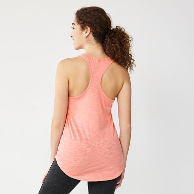 Juniors' SO® Core Racerback Tank Top