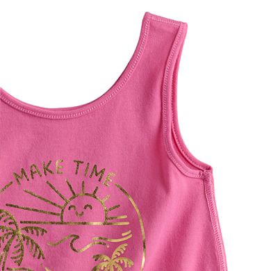 Toddler Girl Jumping Beans?? Adaptive Sensory Racerback Tank Top